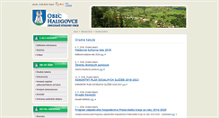 Desktop Screenshot of obechaligovce.sk