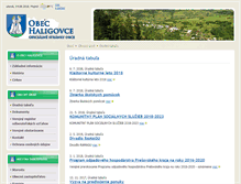 Tablet Screenshot of obechaligovce.sk